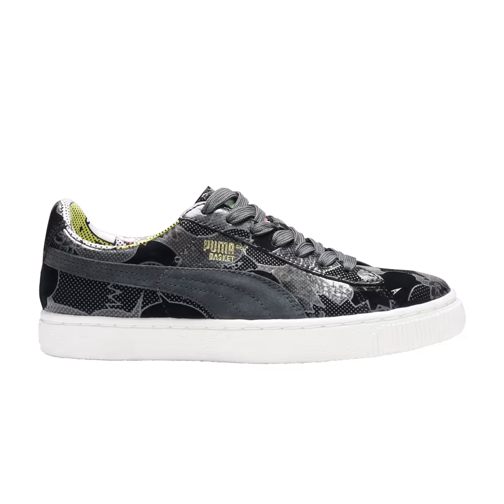 YO! MTV RAPS x Puma Basket 68 Print Black Comic