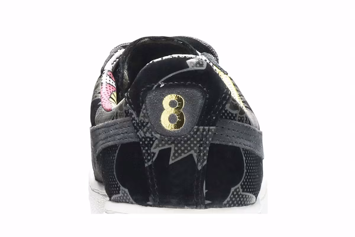 YO! MTV RAPS x Puma Basket 68 Print Black Comic, view 8