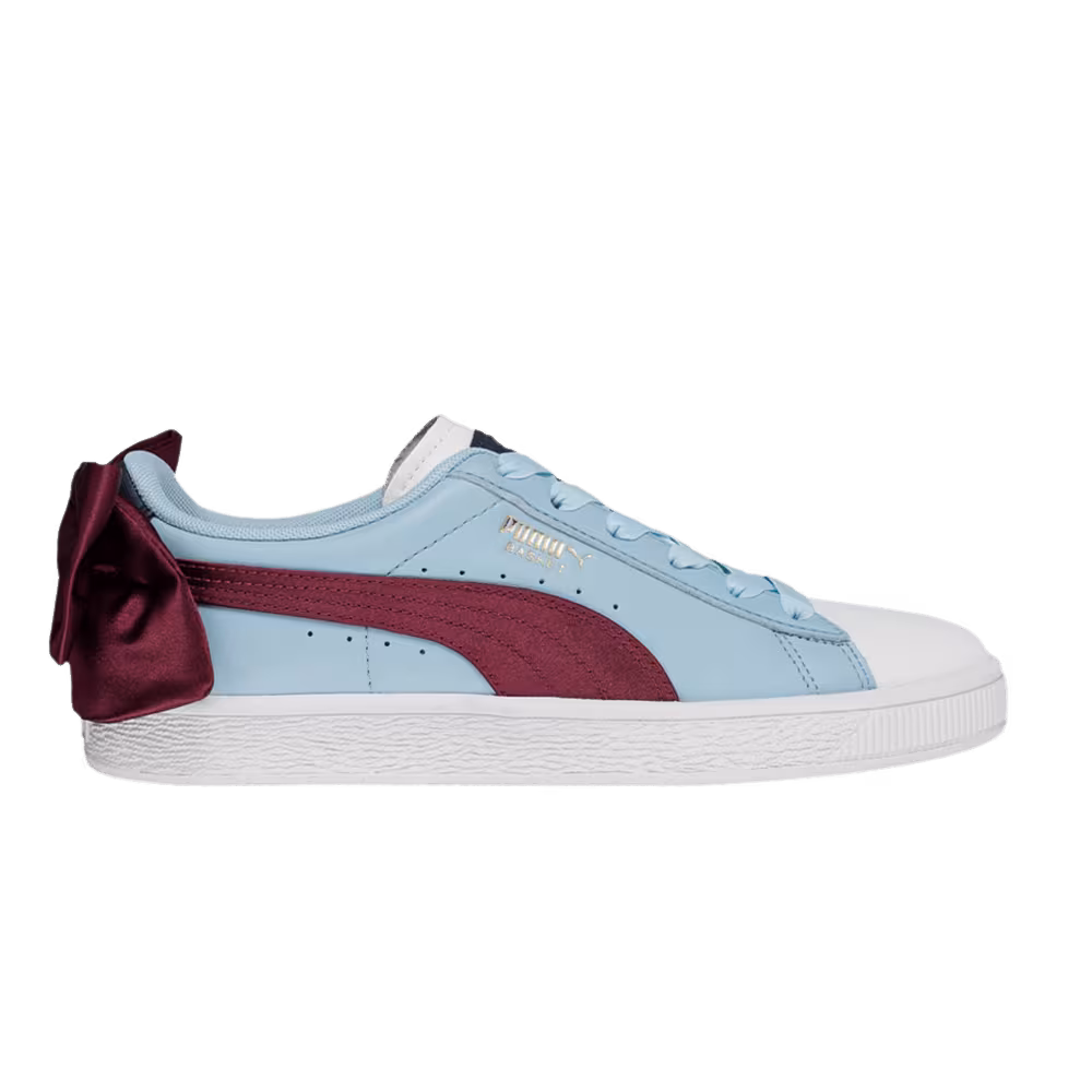 Puma Women's Basket Bow New School - Cerulean Pomegranate