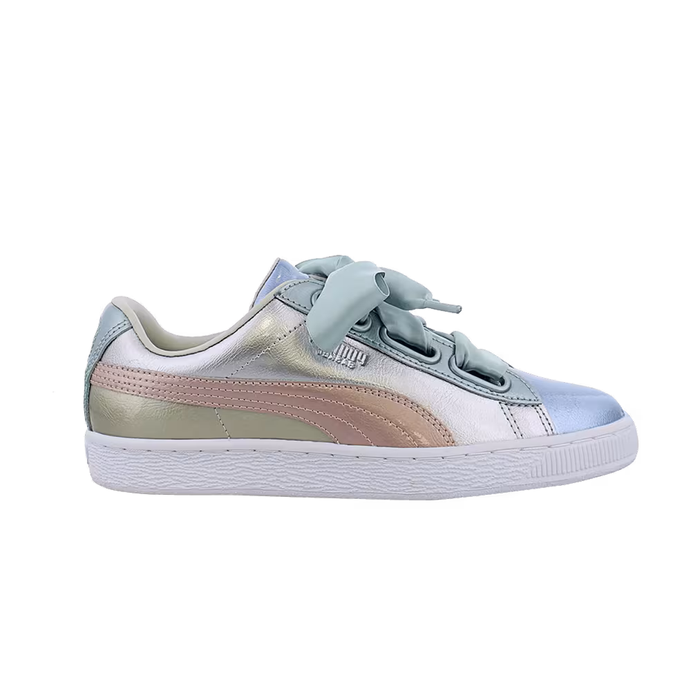 Puma Women's Basket Heart Bauble FM Silver