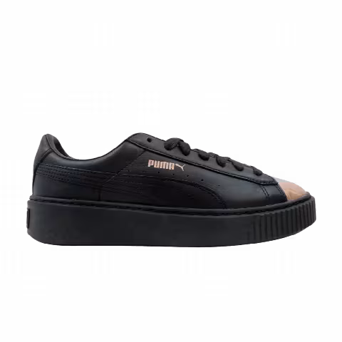 Puma Wmns Basket Platform Metallic 'Black Rose Gold'