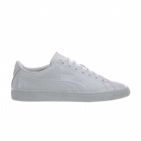 Puma Basket Classic Patent Emboss 'White'