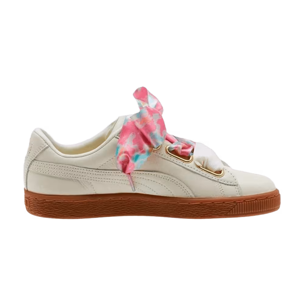 Puma Women's Basket Heart Wonderland - Marshmallow