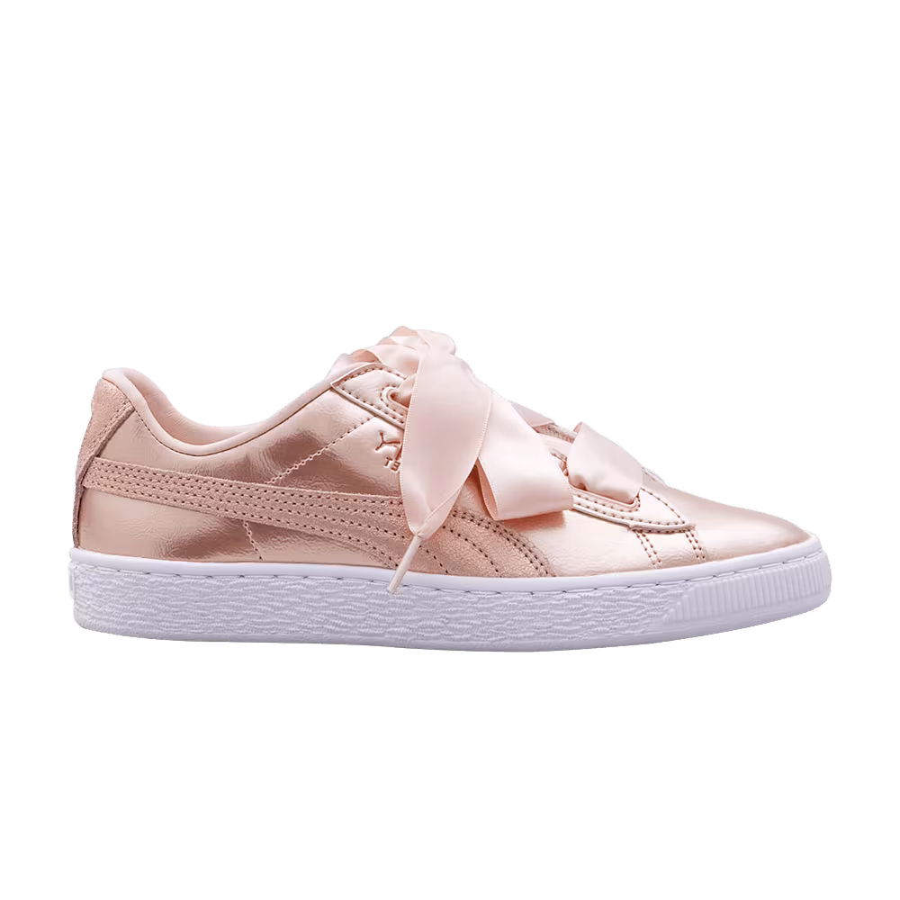 Puma Basket Heart Lunar Lux Jr Cream Tan