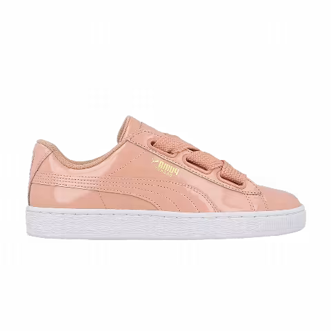Puma Wmns Basket Heart Patent 'Peach Beige'