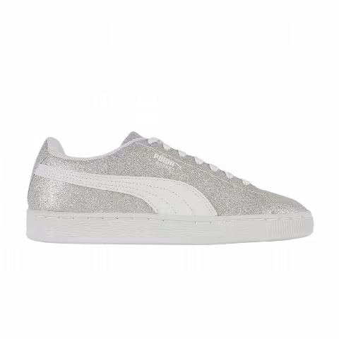Puma Basket Jr 'Silver Glitter'