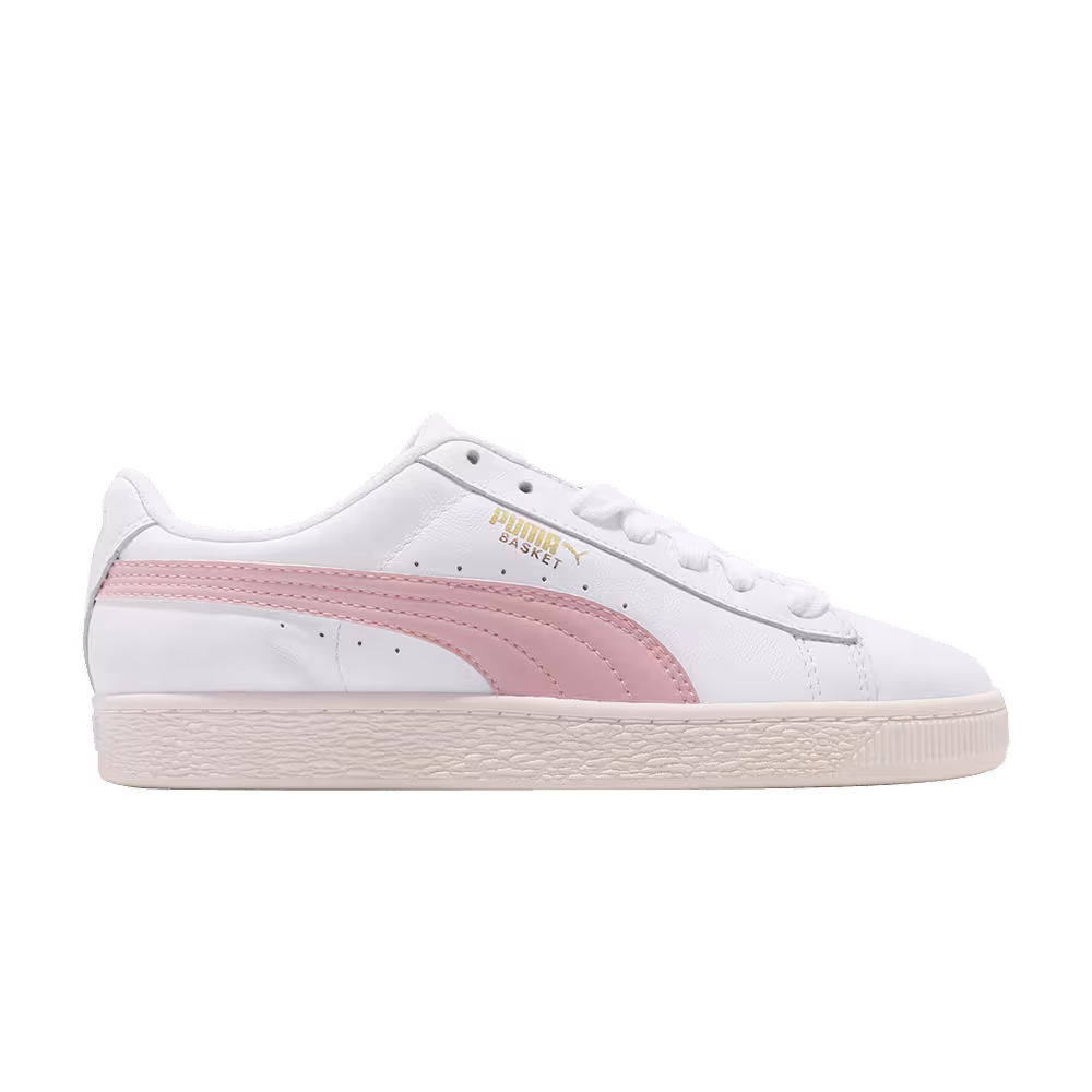 Puma Basket Classic LFS White Bridal Rose