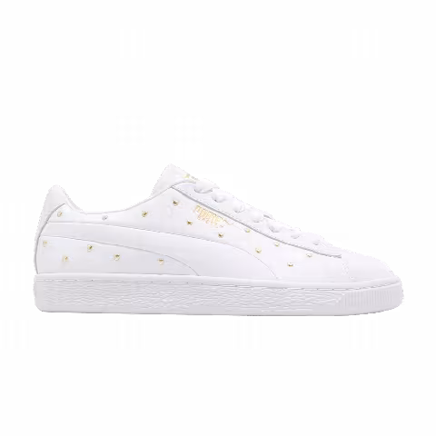 Puma Wmns Basket Studs 'White'