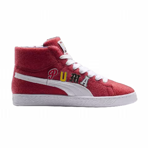 Dee & Rickey x Puma Basket Mid 'Ribbon Red'
