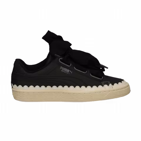 Puma Wmns Basket Heart Scallop 'Black'