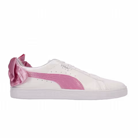 Puma Basket Bow Patent Jr 'White Orchid'