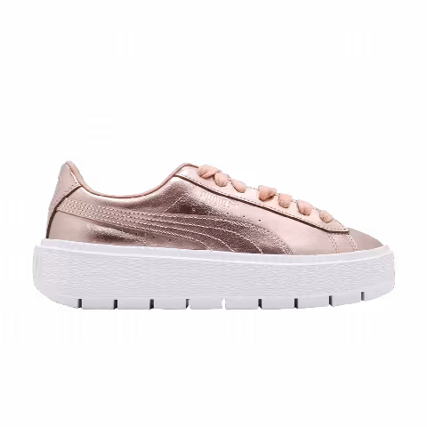 Puma Wmns Basket Platform Trace Luxe 'Dusty Coral'