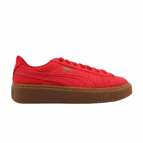Puma Wmns Basket Platform Woven