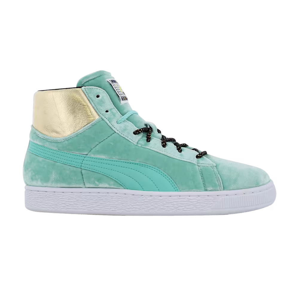 Dee & Ricky x Puma Basket Mid Lady Liberty