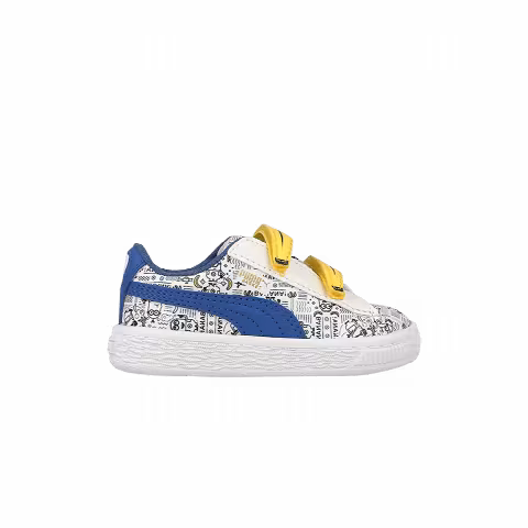Puma Minions x Basket 5 Infant 'Banana - White'