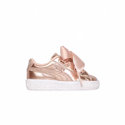 Puma Basket Heart Lunar Lux Toddler 'Creamed Tan'