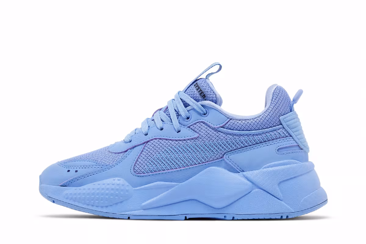 Puma Women's RS-X Monochrome Elektro Purple, view 4