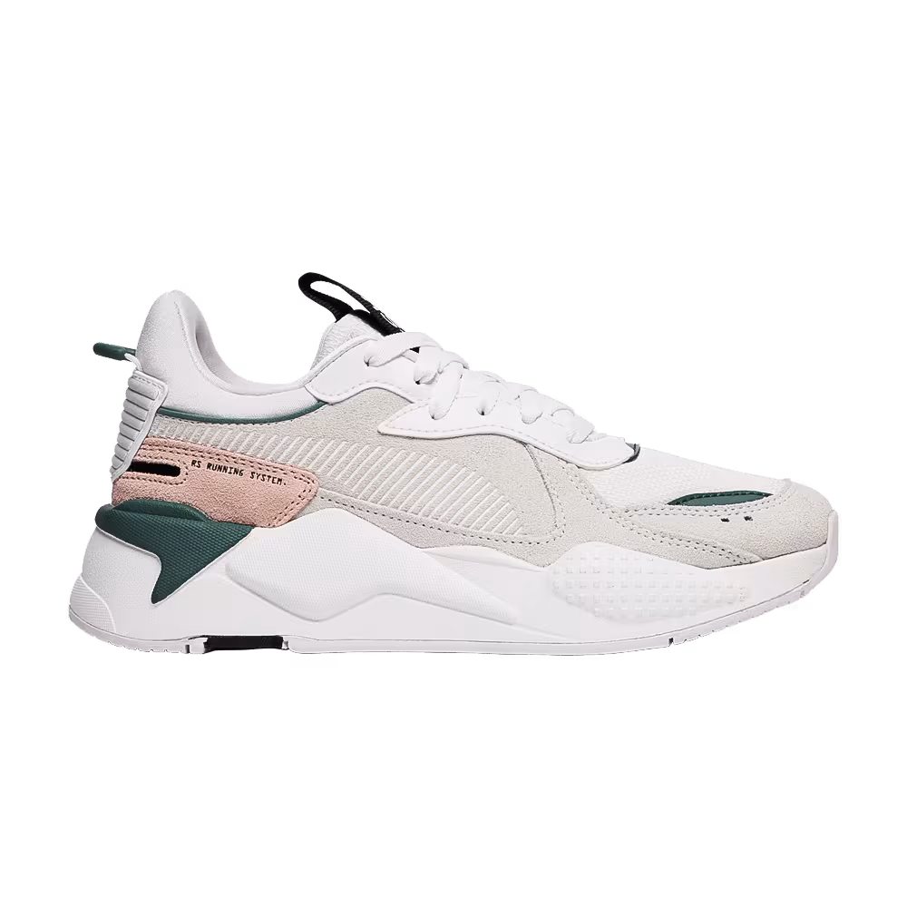 Puma Women's RS-X Reinvent White Blue Spruce