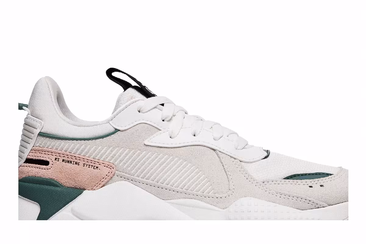 Puma Women's RS-X Reinvent White Blue Spruce, view 3