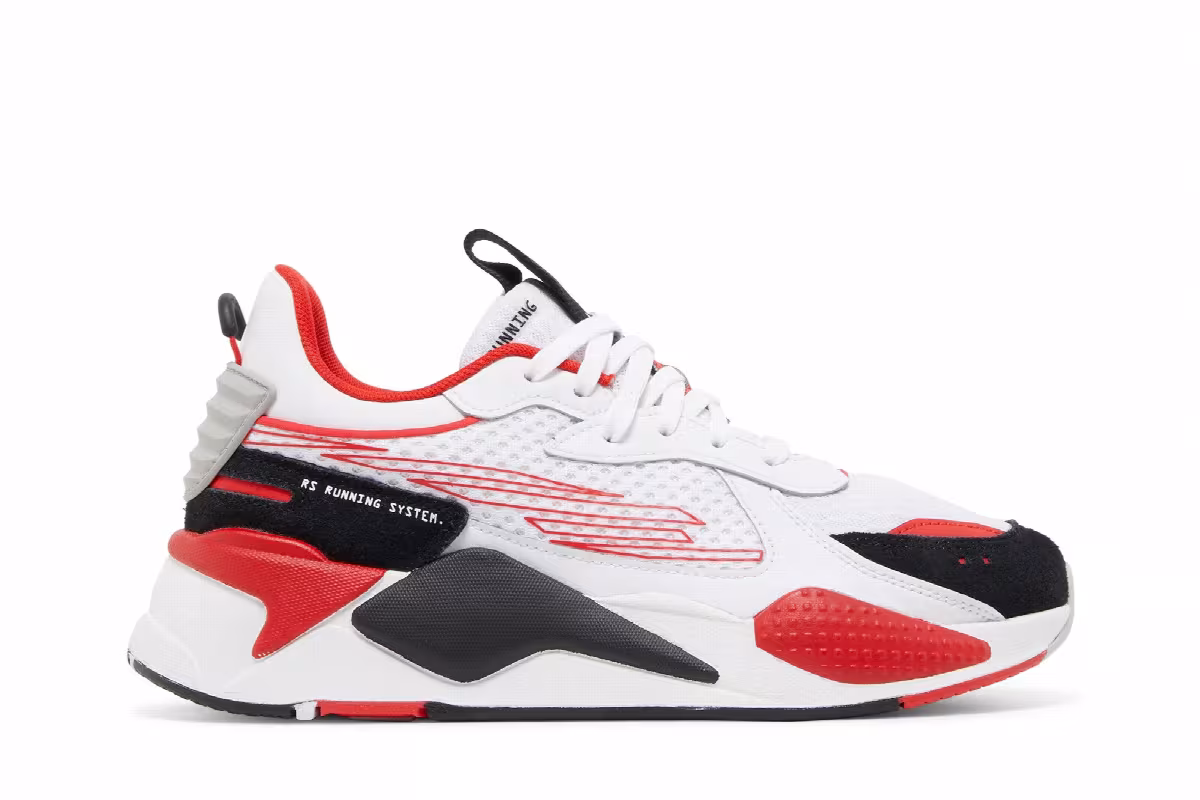 Puma RS-X White High Risk Red, view 2