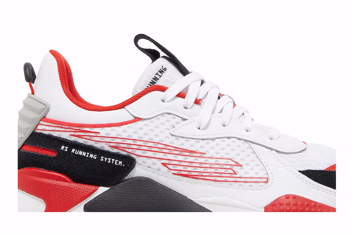Puma RS-X White High Risk Red, view 3