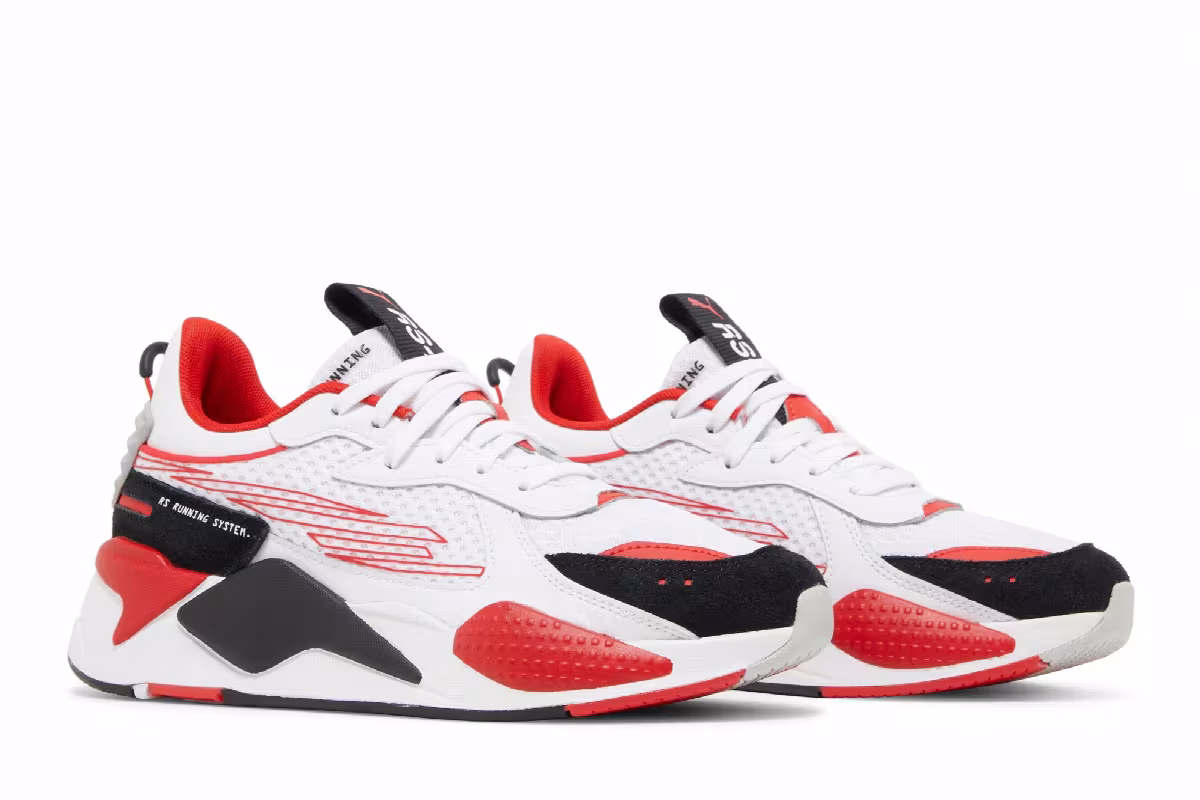 Puma RS-X White High Risk Red, view 9