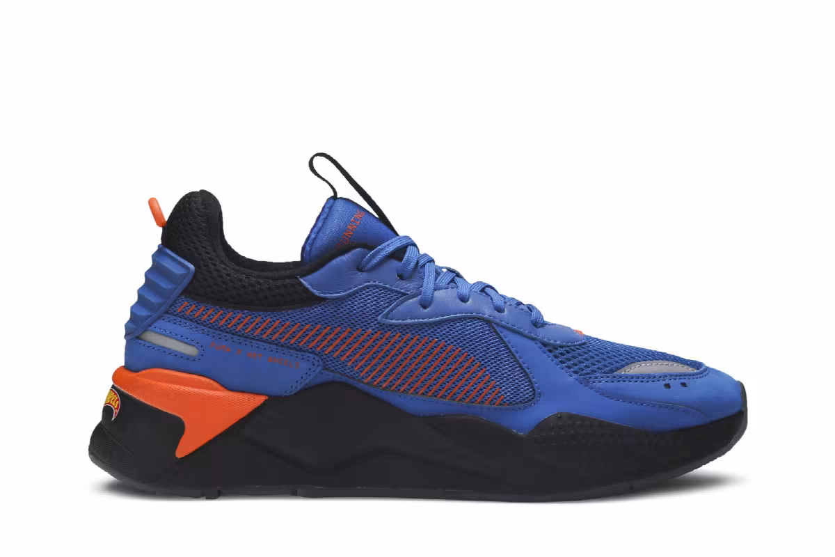 Hotwheels x Puma RS-X Royal Black, view 2