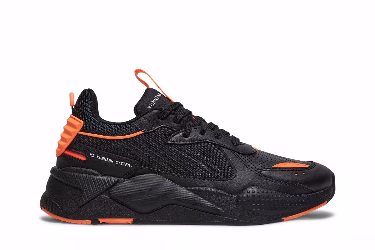 Puma RS-X Winterized Black Ultra Orange, view 2
