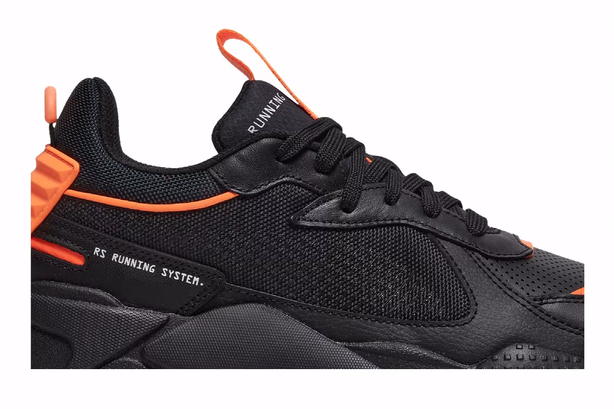 Puma RS-X Winterized Black Ultra Orange, view 3