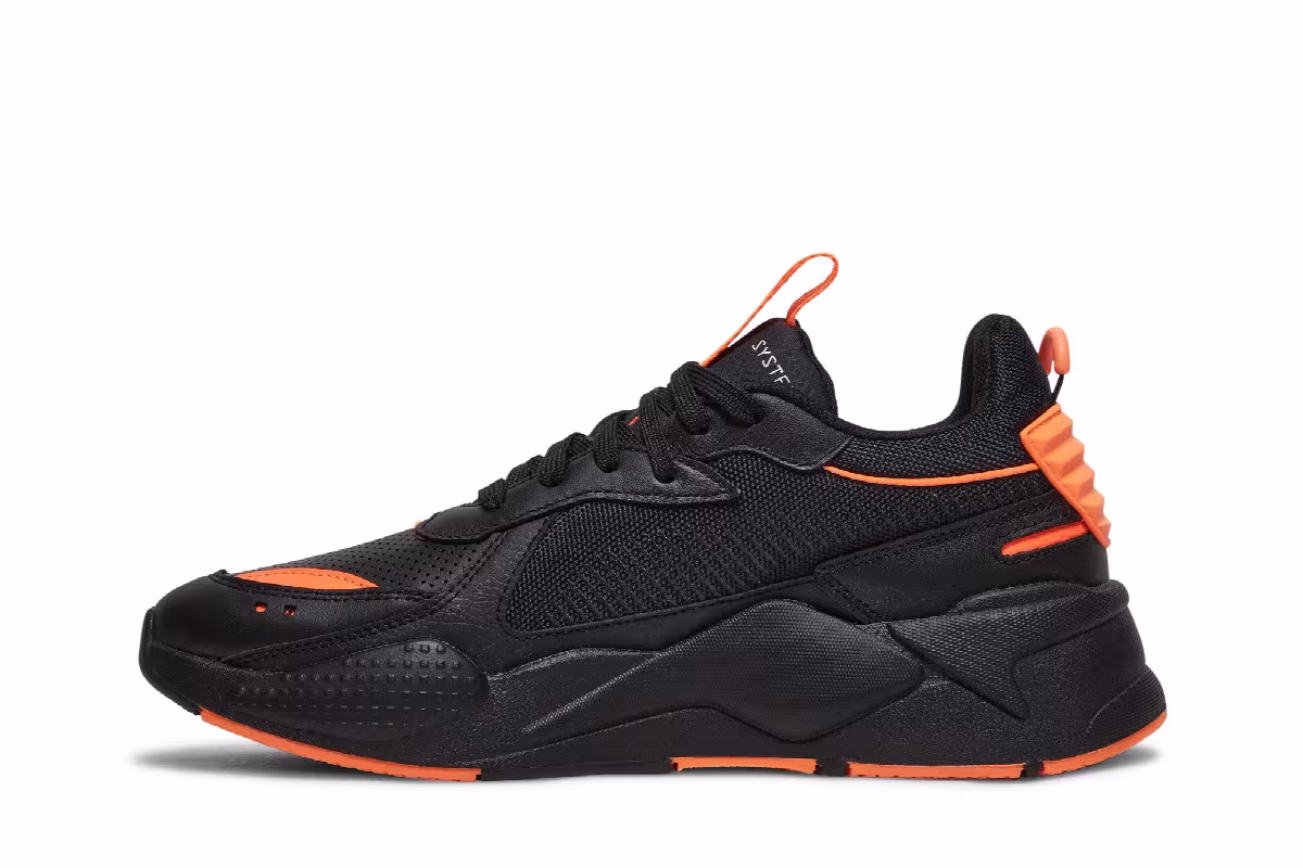 Puma RS-X Winterized Black Ultra Orange, view 4