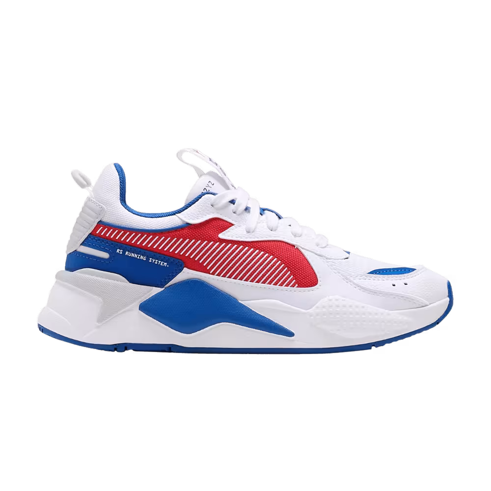 Puma RS-X Hard Drive Jr White Risk Red Blue