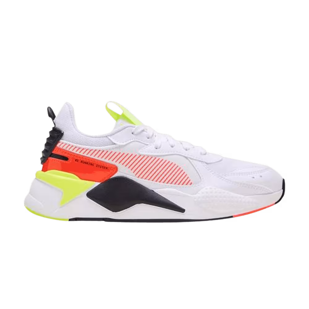Puma RS-X Patent Jr White Yellow Alert