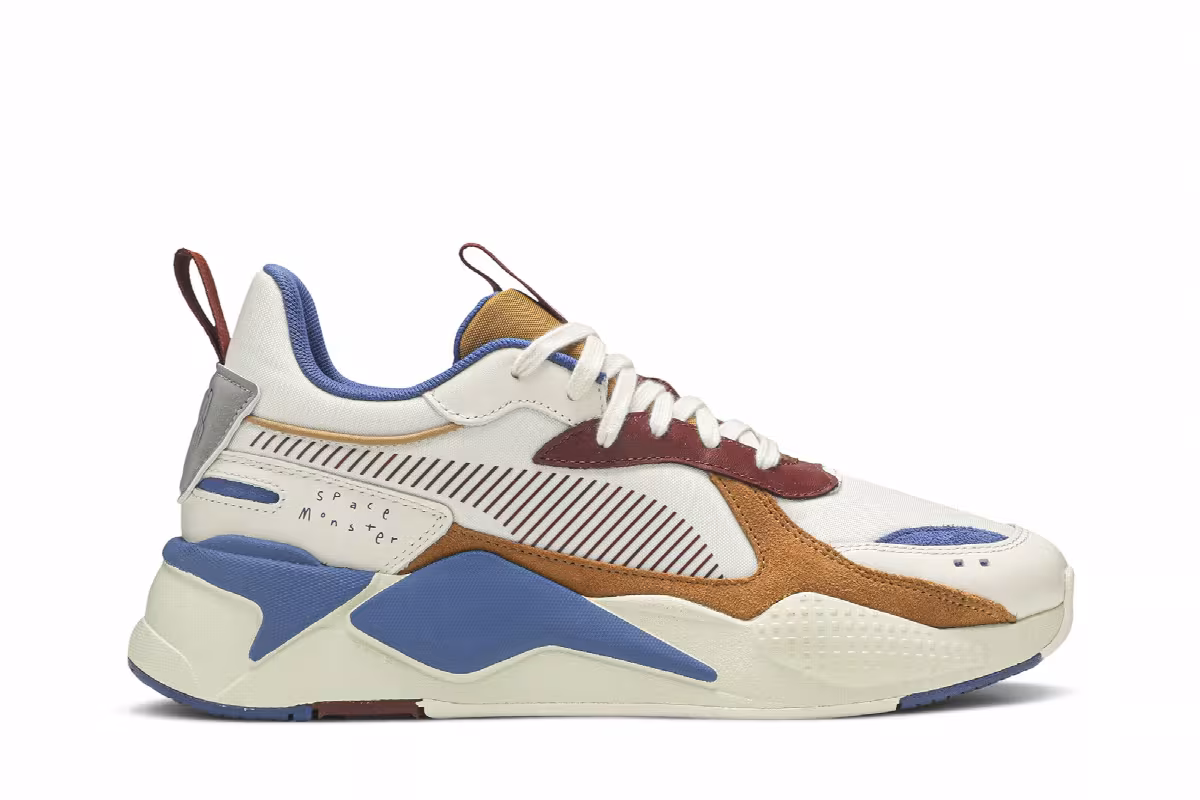 Tyakasha x Puma RS-X Whisper White, view 2