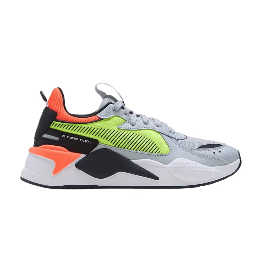 Puma RS-X Hard Drive Jr Grey Yellow Red