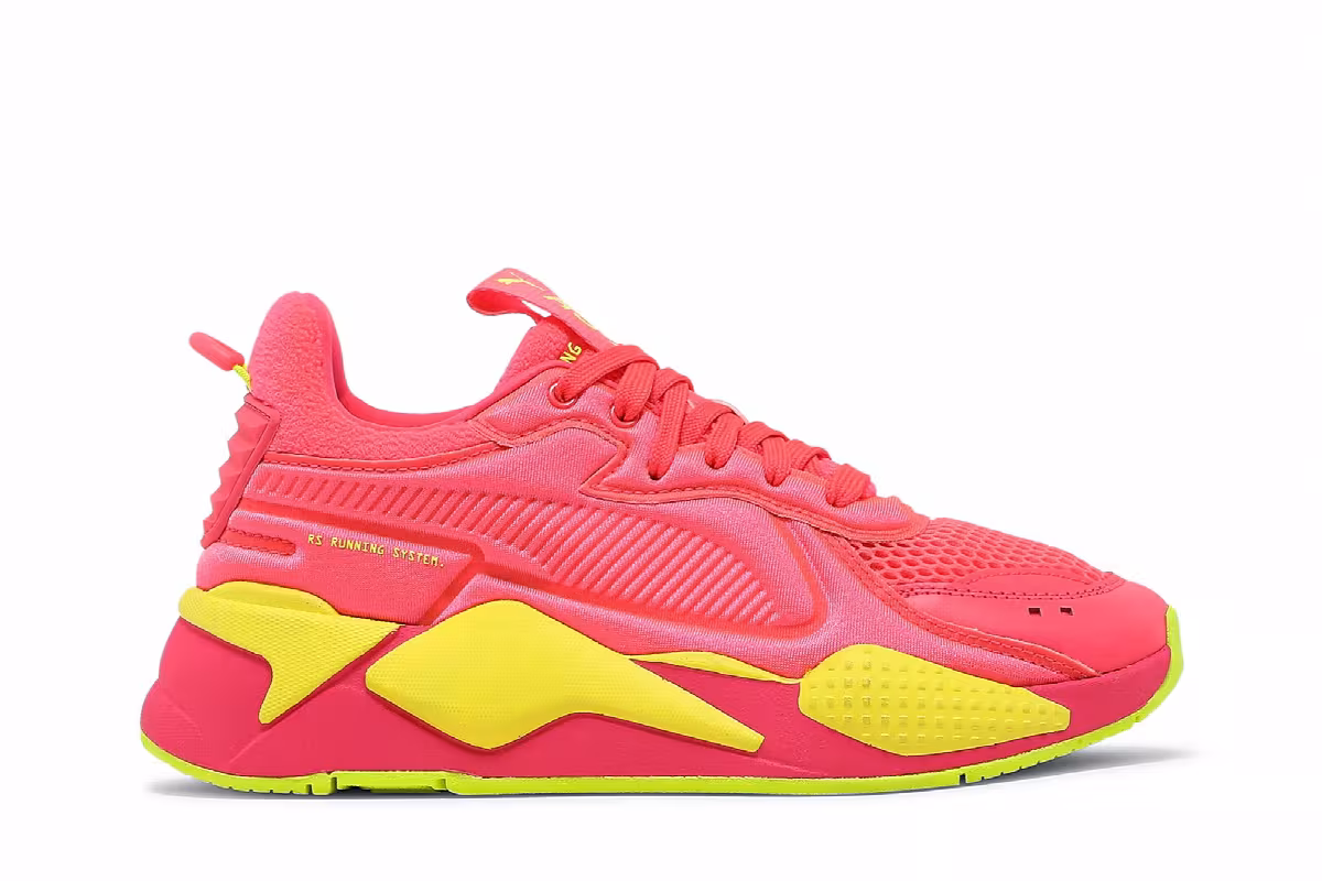 Puma Women's RS-X Soft Case Red Yellow, view 2