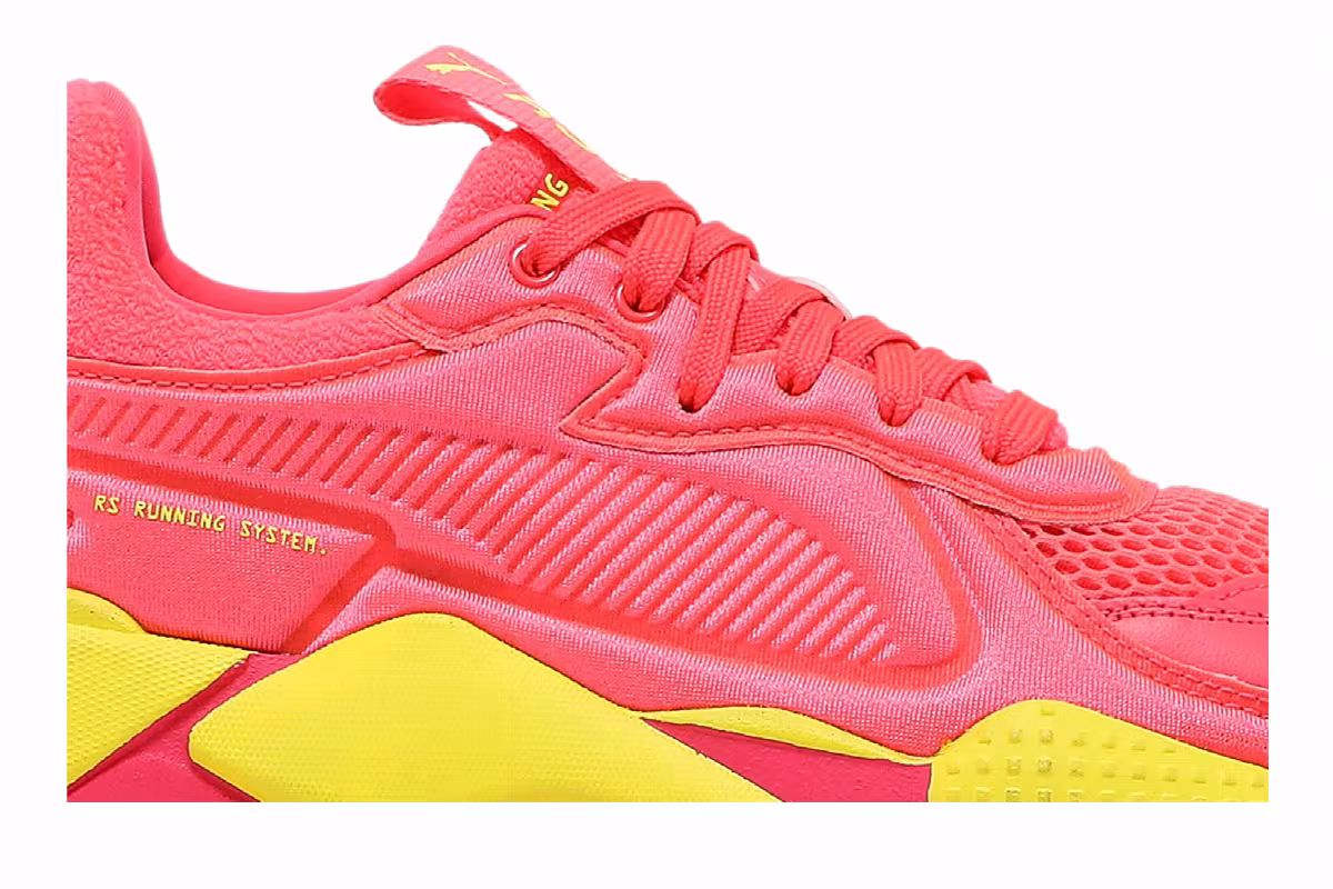 Puma Women's RS-X Soft Case Red Yellow, view 3
