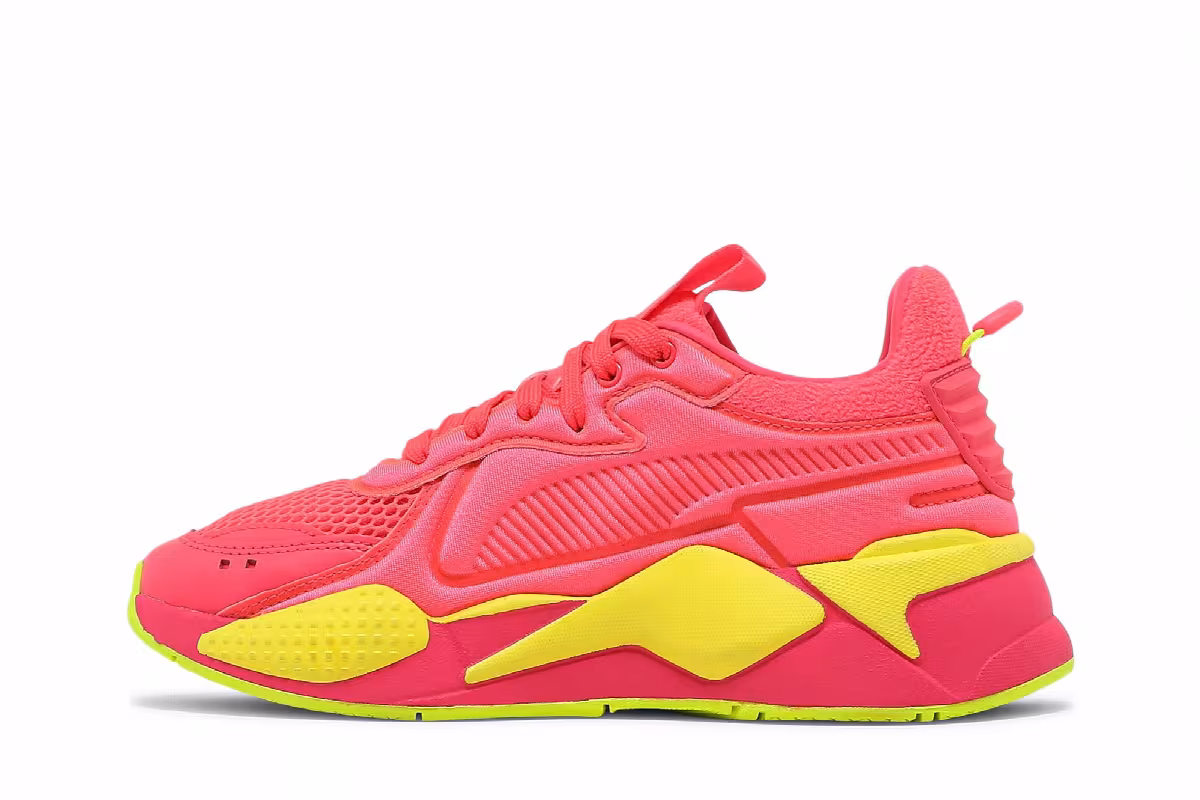 Puma Women's RS-X Soft Case Red Yellow, view 4