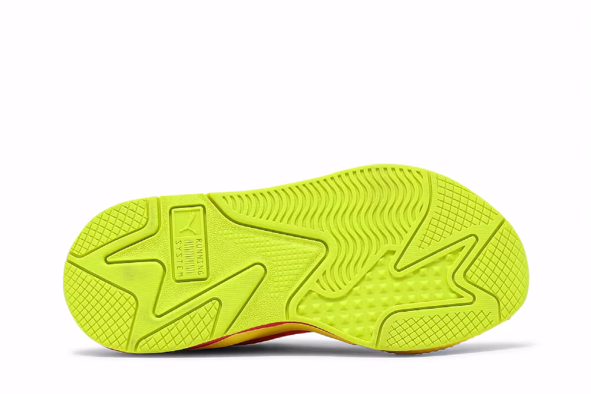 Puma Women's RS-X Soft Case Red Yellow, view 5