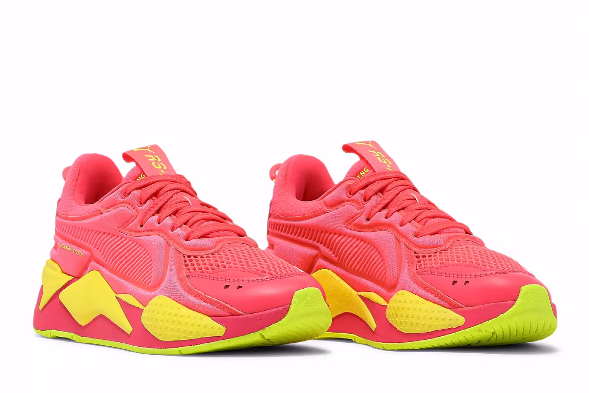 Puma Women's RS-X Soft Case Red Yellow, view 9