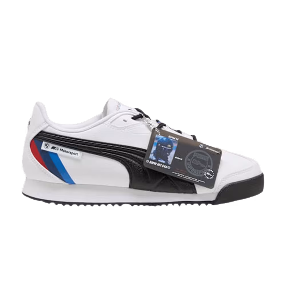 Puma BMW M Motorsport x Roma Low Putty White