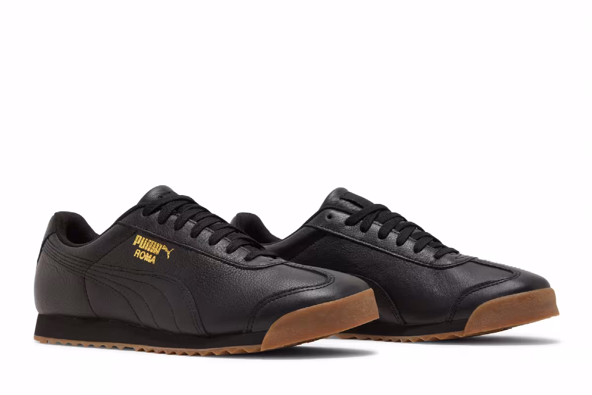 Puma Roma Classic Black Gum, view 9