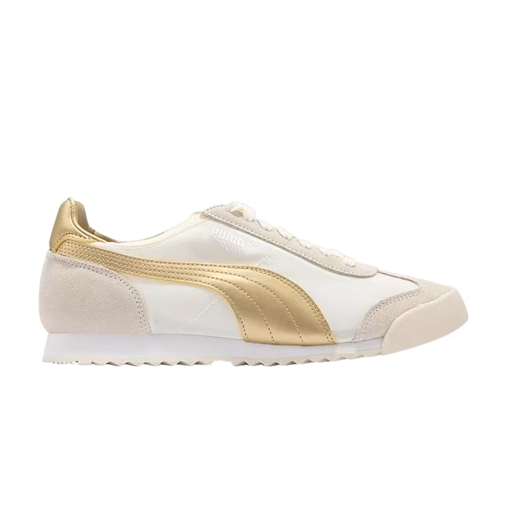 Puma Roma OG Nylon Metallic - Whisper White Team Gold