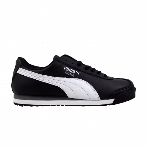 Puma Roma Basic Jr 'Black White Silver'