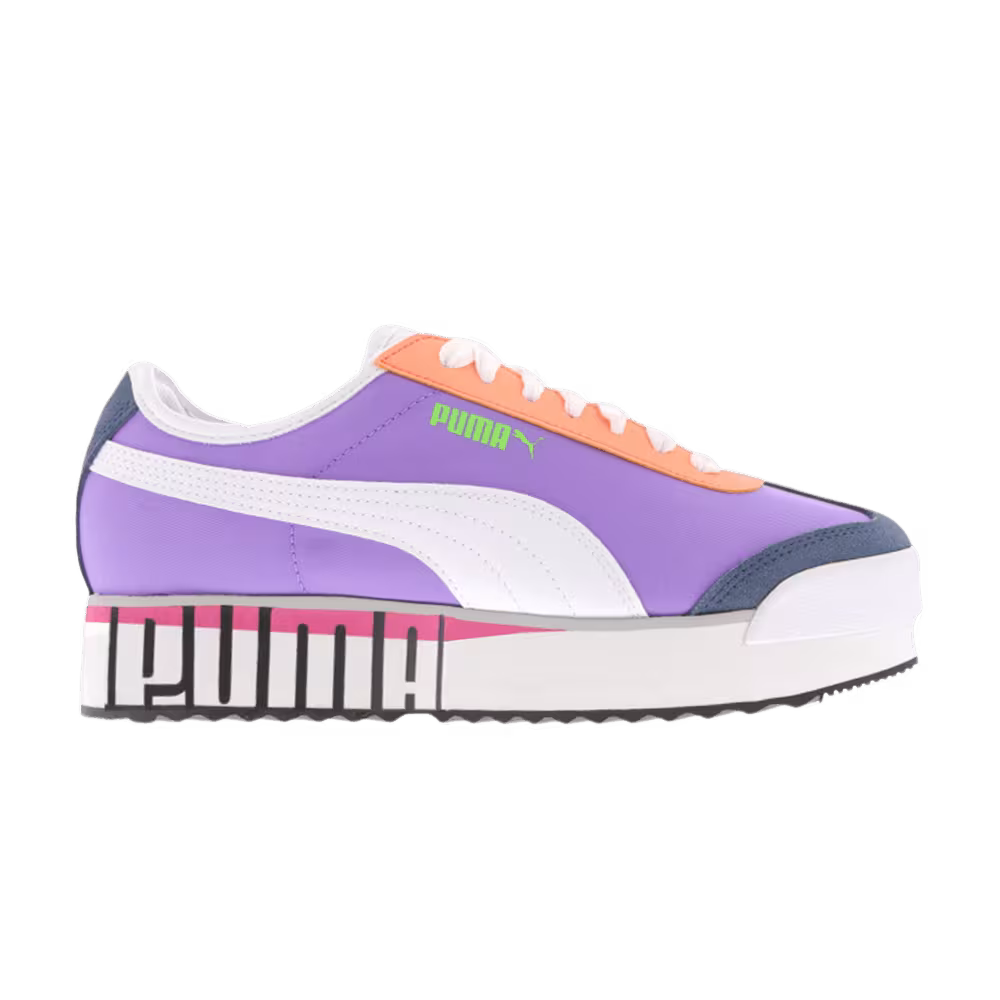 Puma Women's Roma Amor Logo Luminous Purple