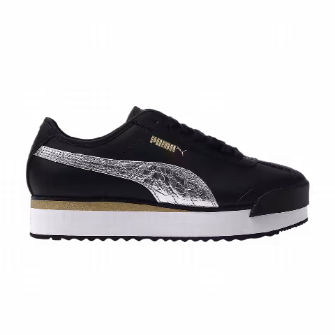 Puma Wmns Roma Amor Metallic 'Black Metallic Silver'