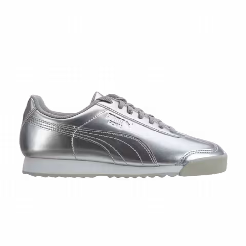 Puma Roma Jr 'Patent Silver'