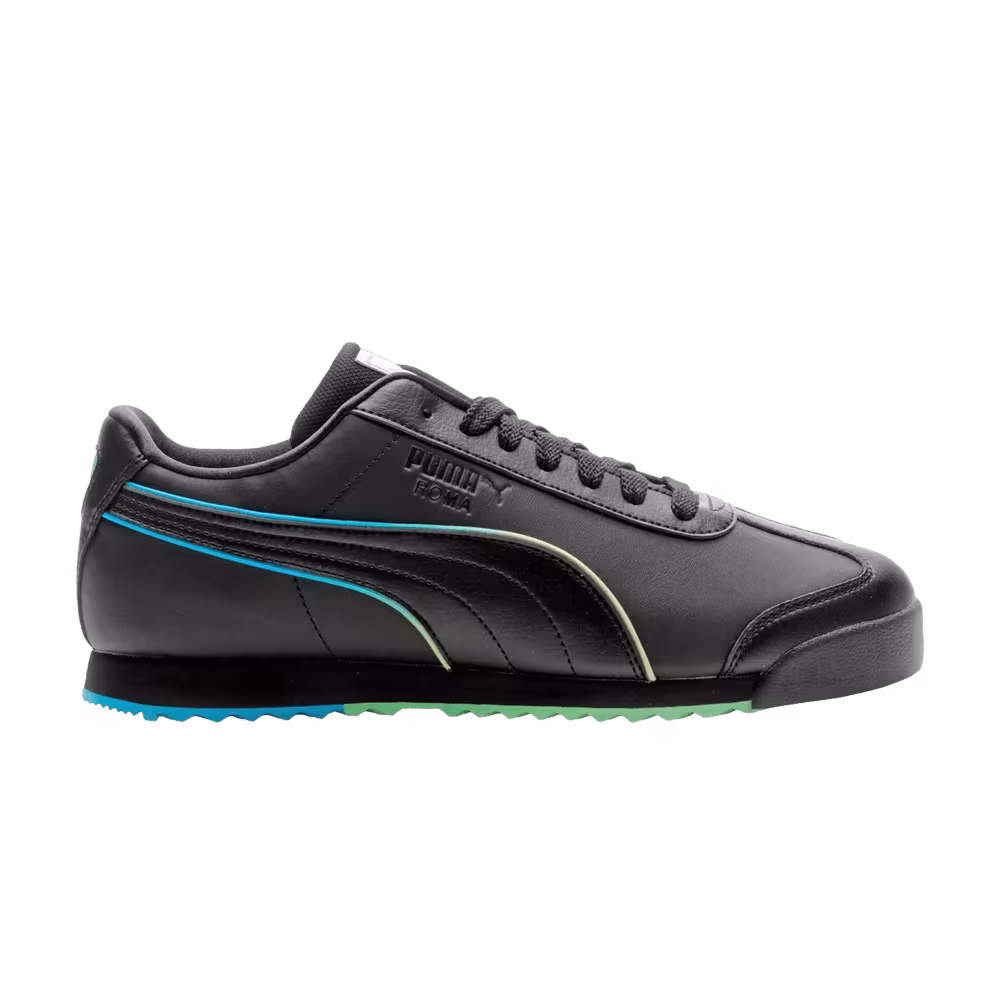 Puma Roma LS Black Blue Green