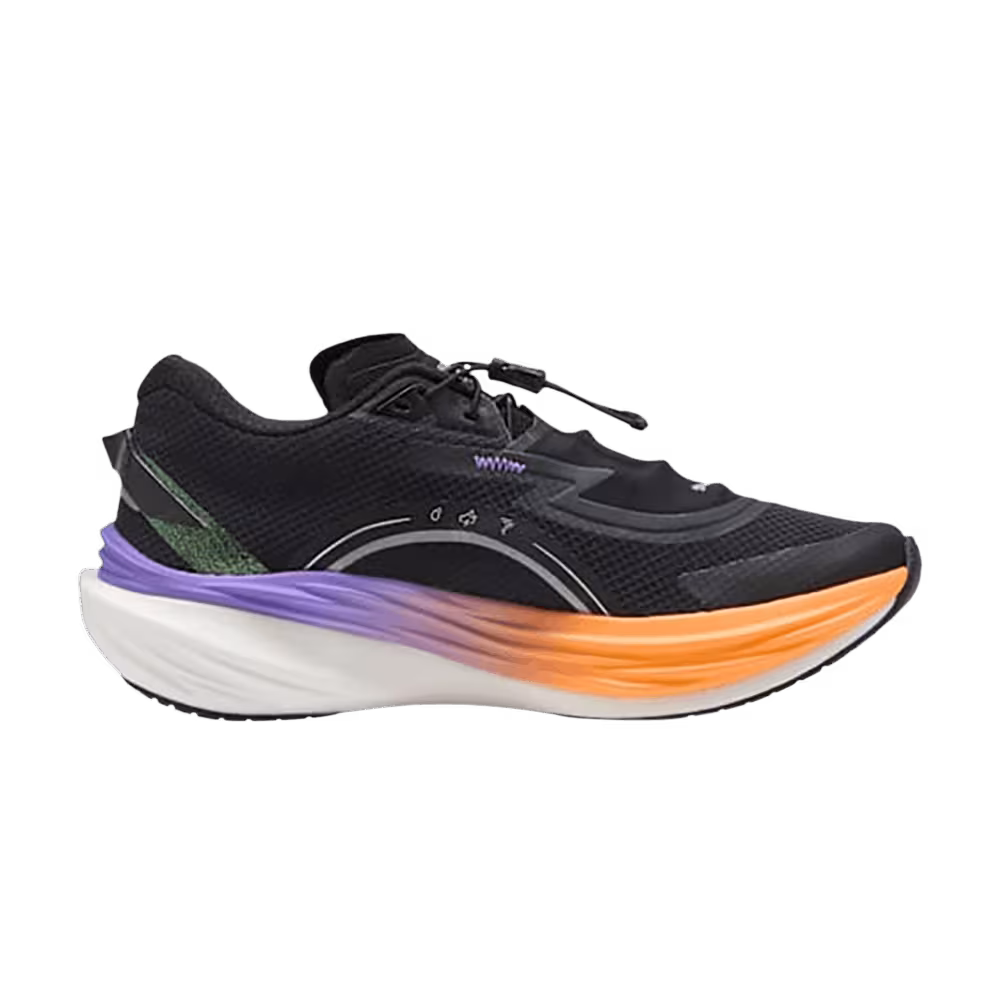 Puma Women's Deviate Nitro 3 Winterized Black Dark Amethyst