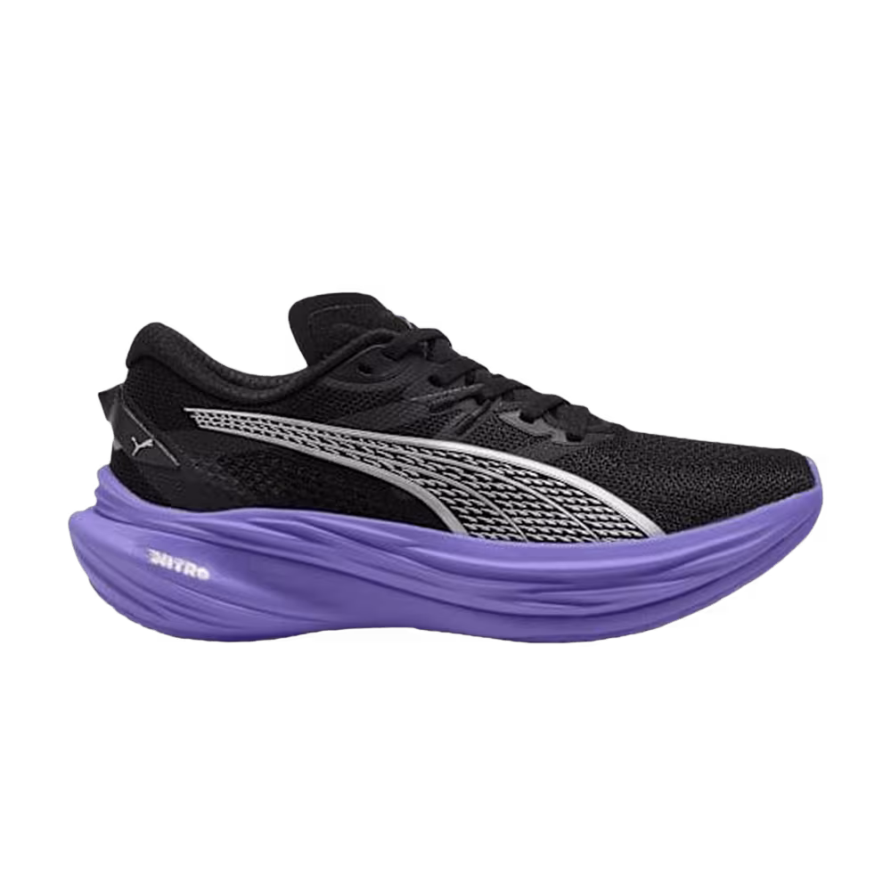 Puma Women's Deviate Nitro 3 Black/Dark Amethyst