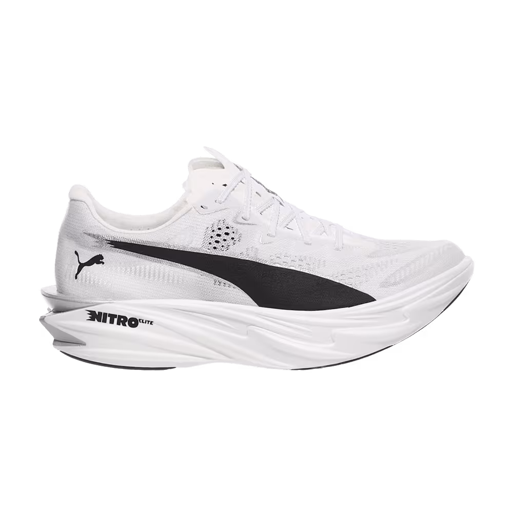 Puma Women's Deviate Nitro Elite 4 White Black